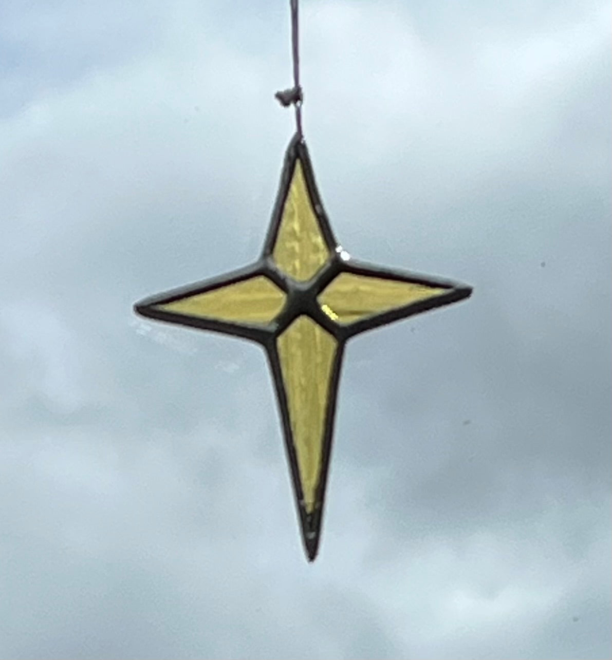 Stained Glass Christmas Star (Small)